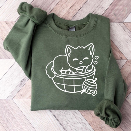 Crochet Cat Sweater
