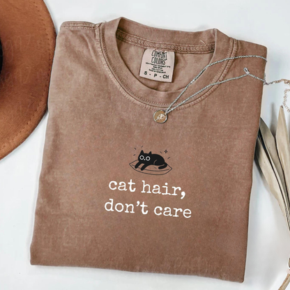 Cat Hair Don't Care Tee
