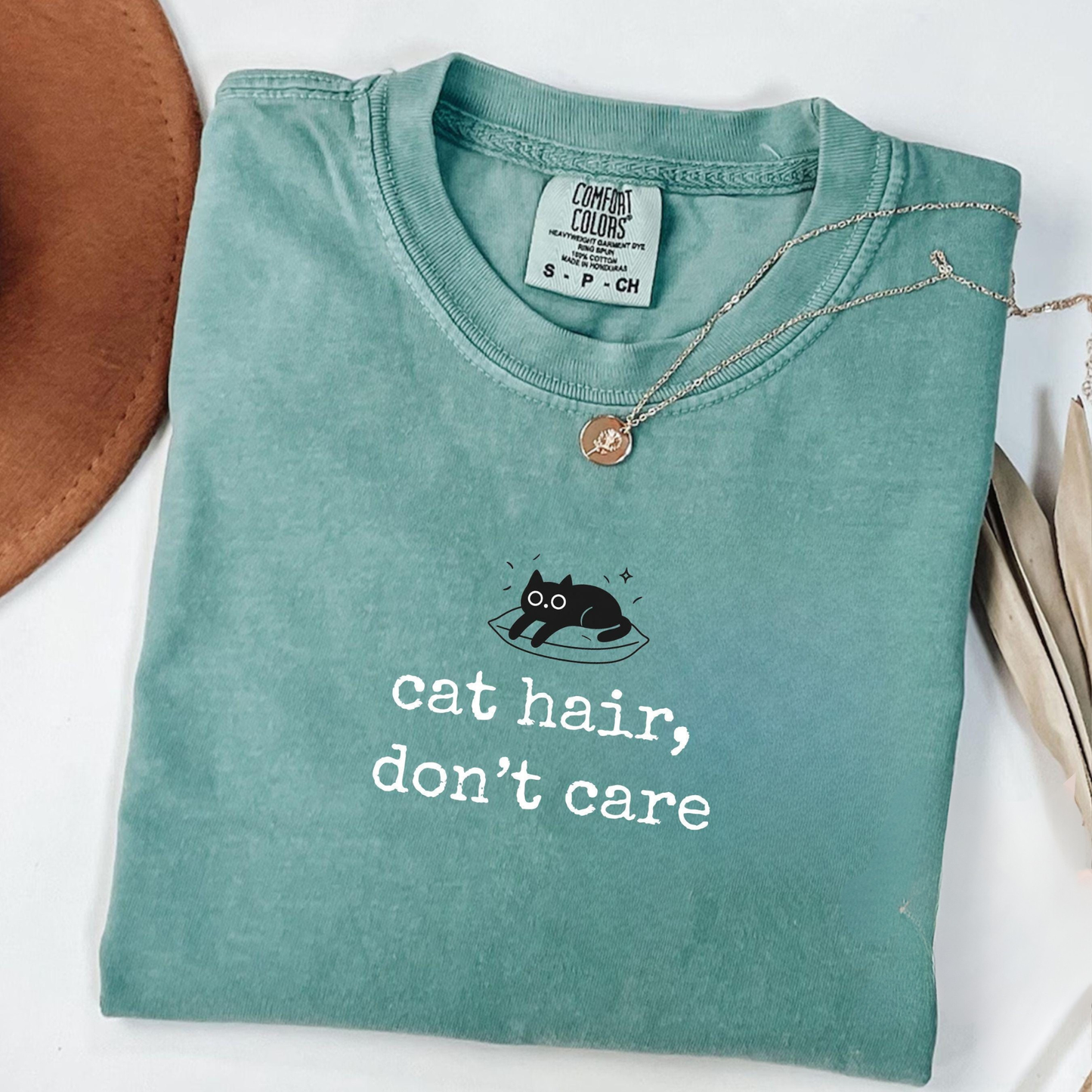 Cat Hair Don't Care Tee