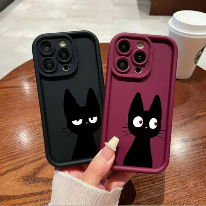 Black Cat iPhone Case