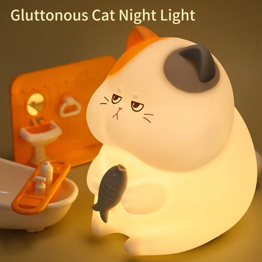 Fat Cat Night Light