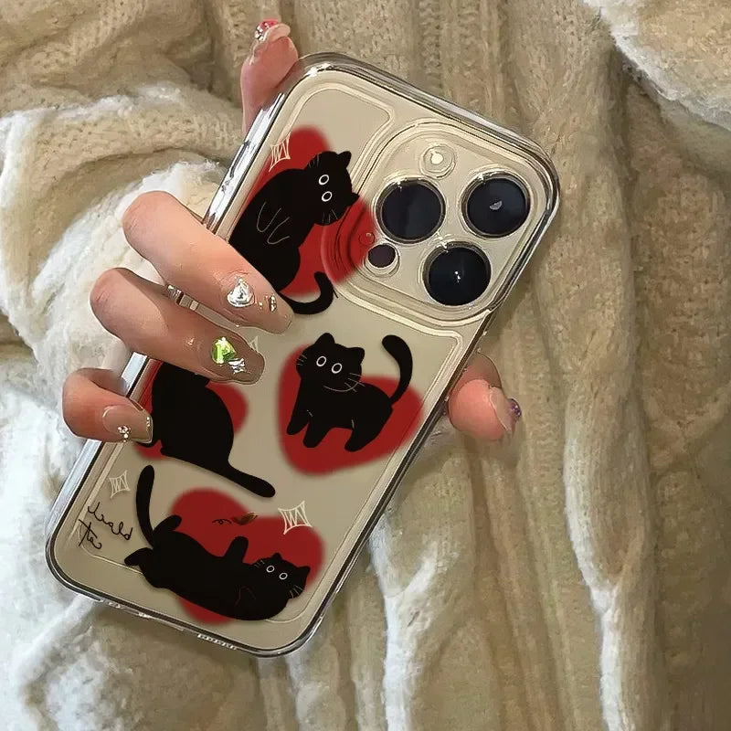Cat Love iPhone Case