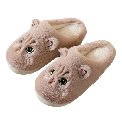 Black Cat Slippers