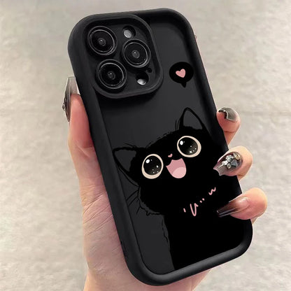 Black Cat iPhone Case