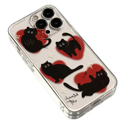 Cat Love iPhone Case