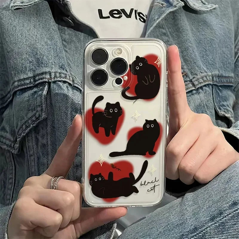 Cat Love iPhone Case