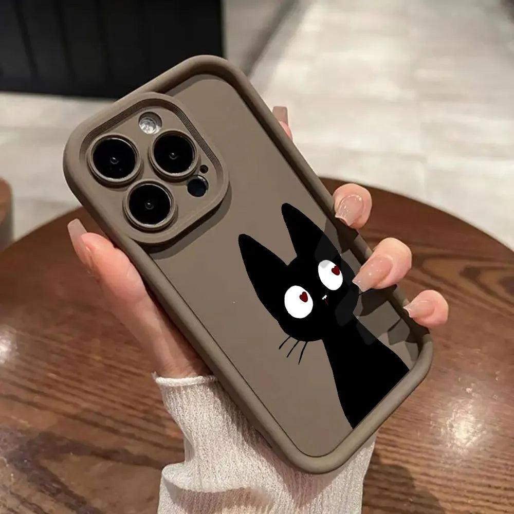 Black Cat iPhone Case