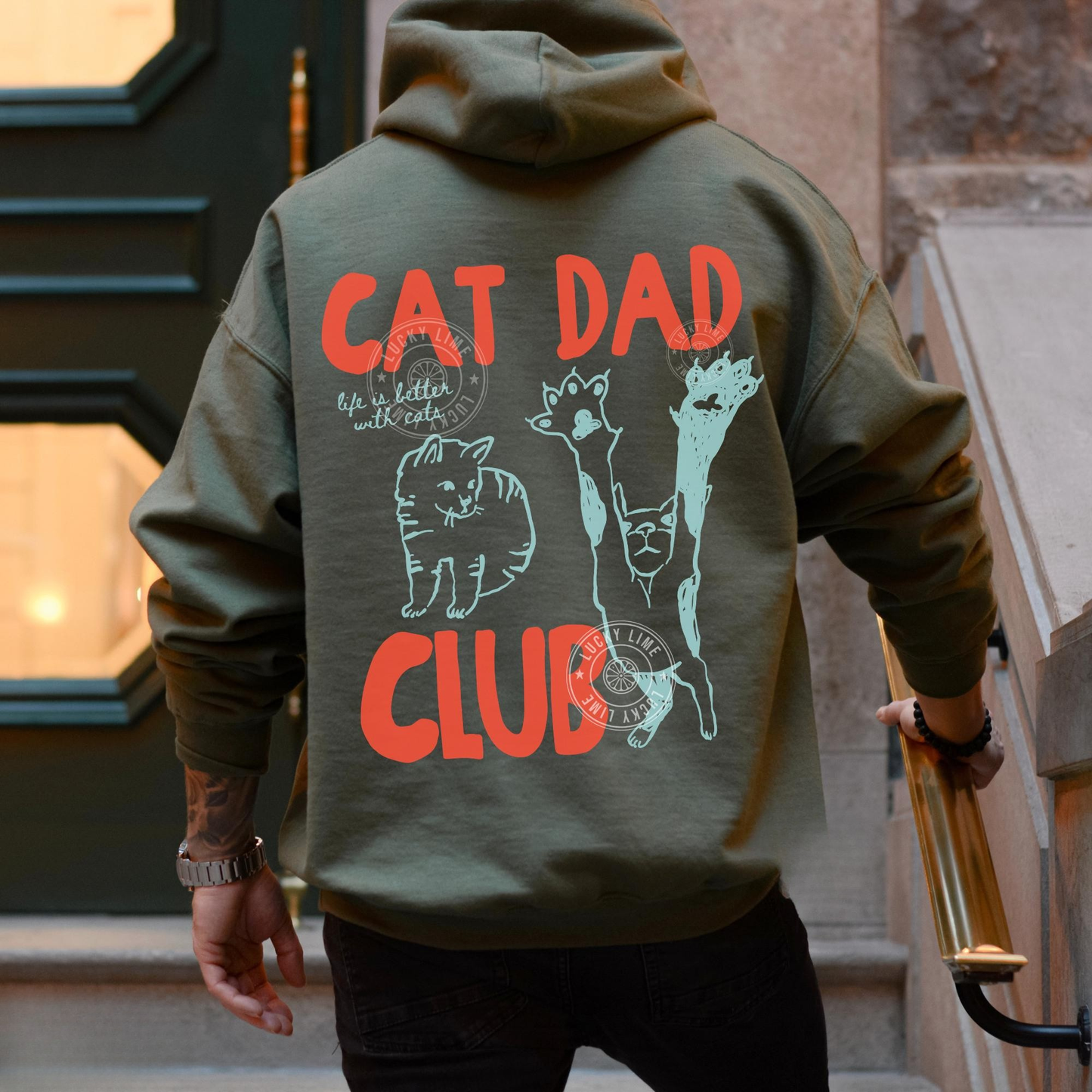 Cat Dad Hoodie V1