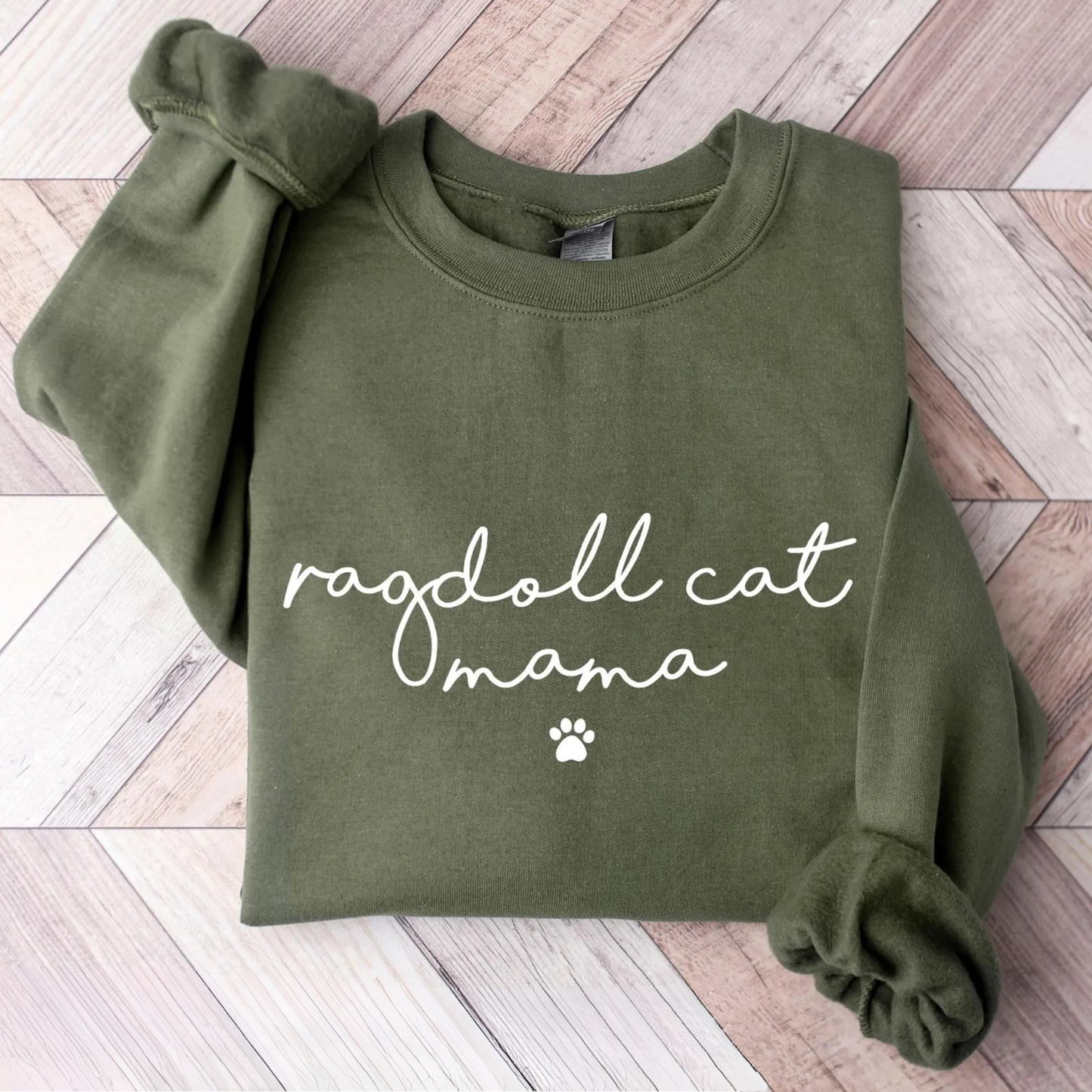 Ragdoll Cat Mama Sweatshirt