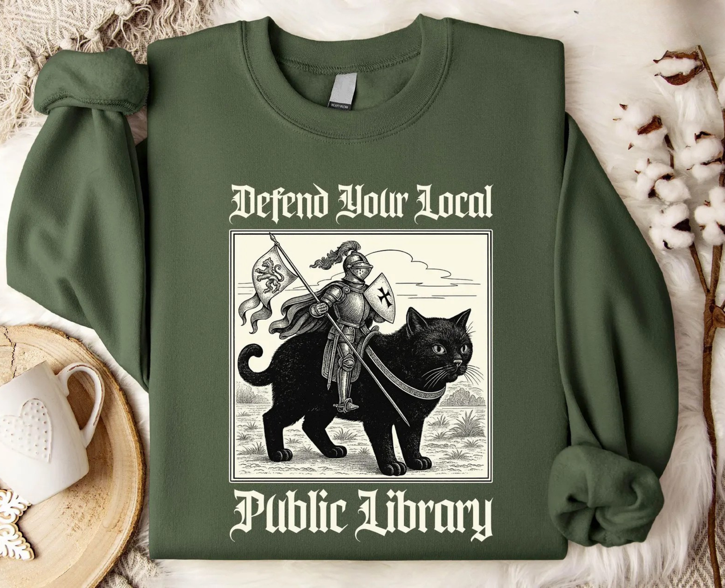 Defend Your Local Library Sweatshirt