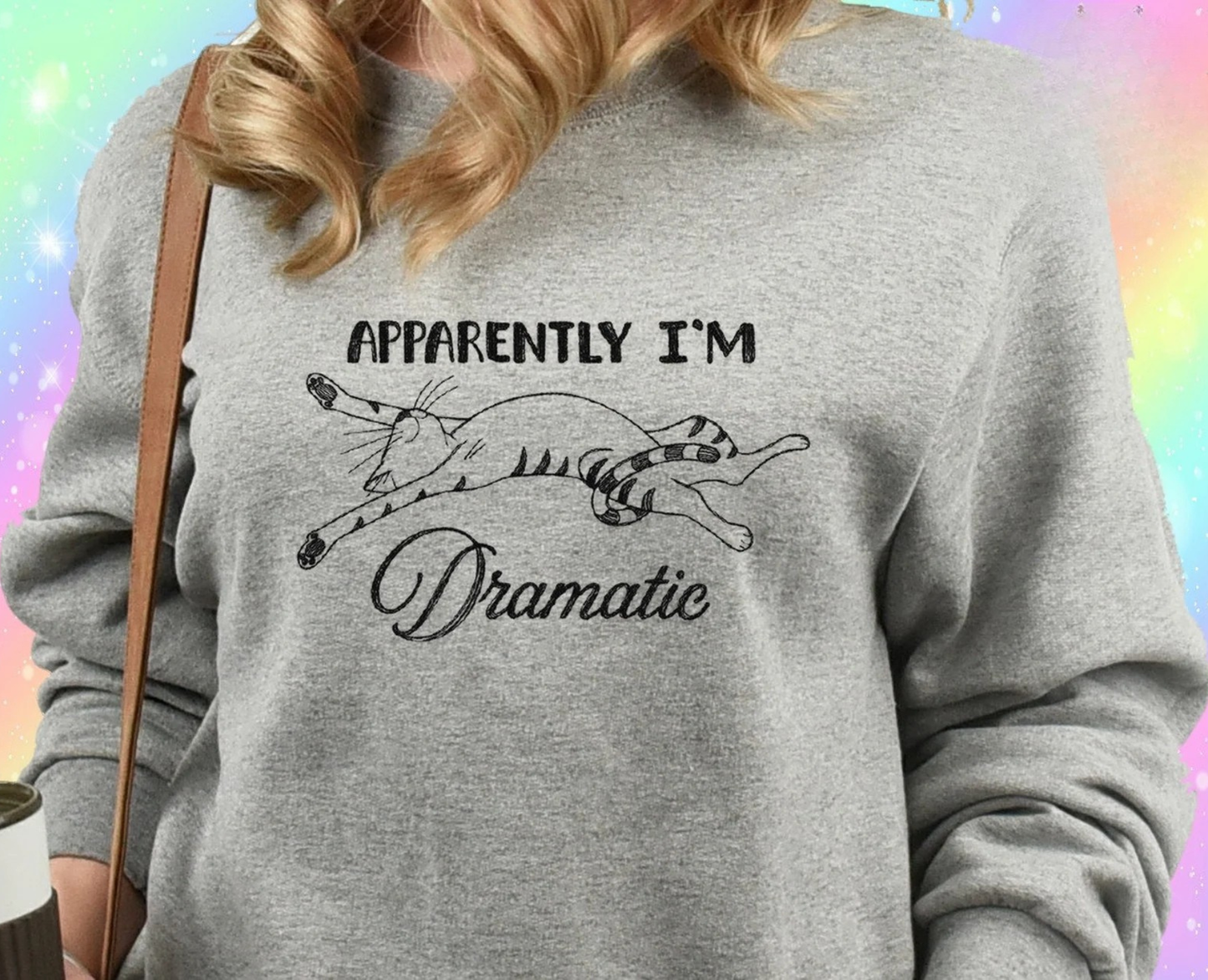 Apparently I'm Dramatic Cat Sweater