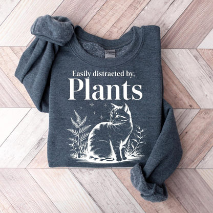 Easily Distracted By Plants Sweater