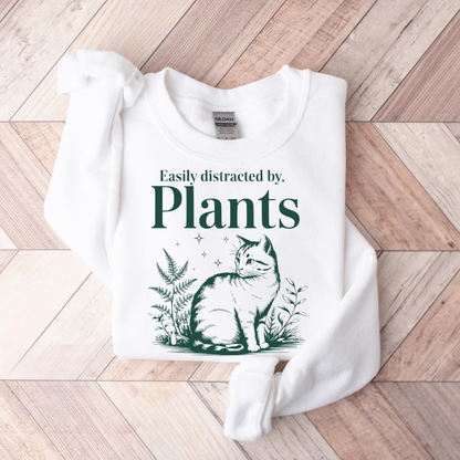 Easily Distracted By Plants Sweater