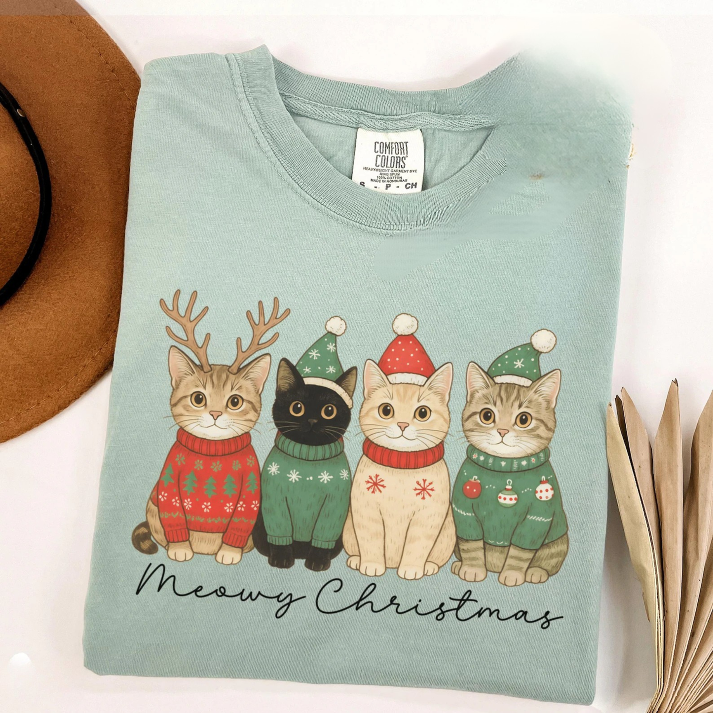 Meowy Christmas Sweater V6