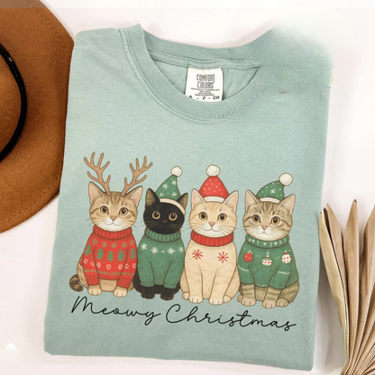 Meowy Christmas Sweater V6