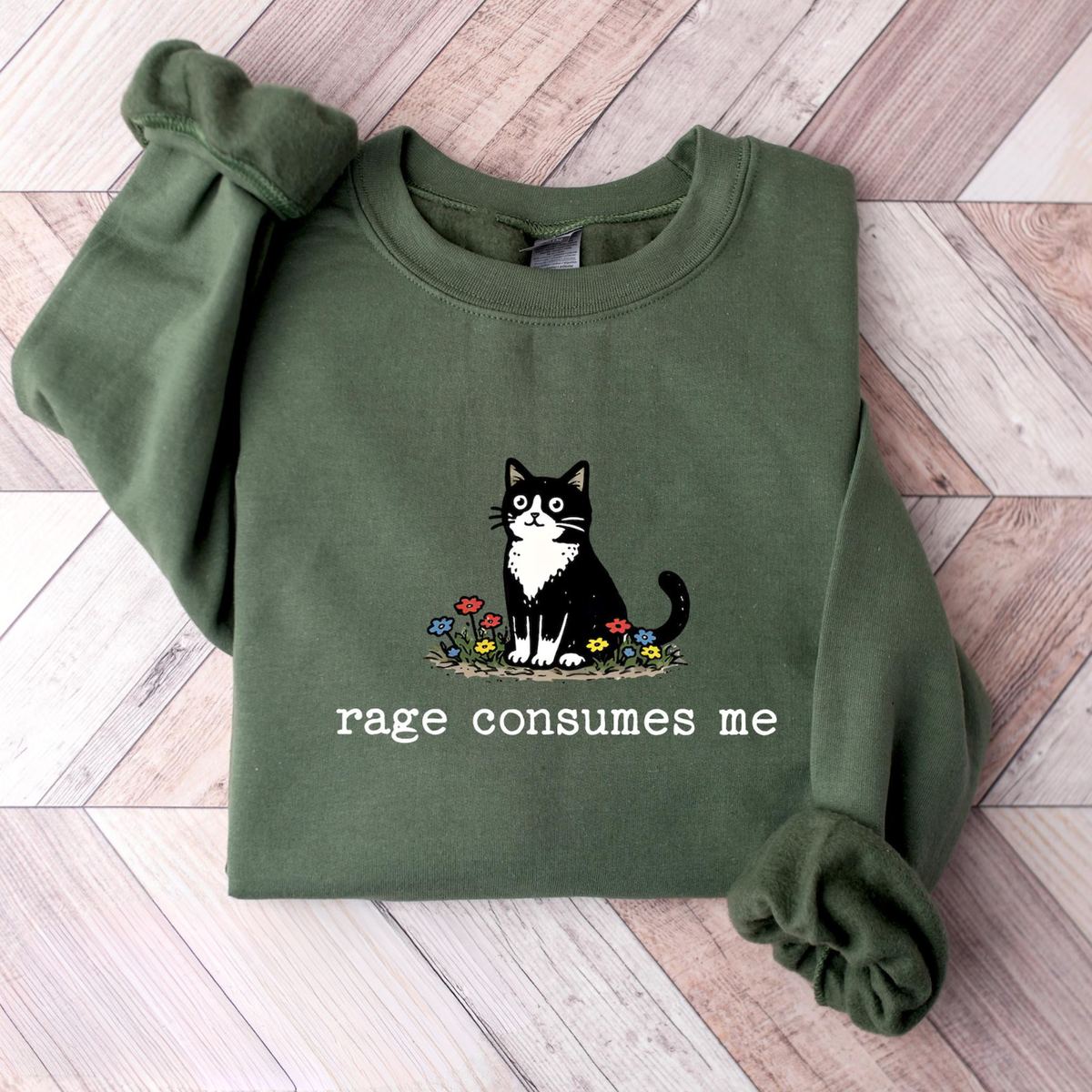 Rage Consumes Me Sweater