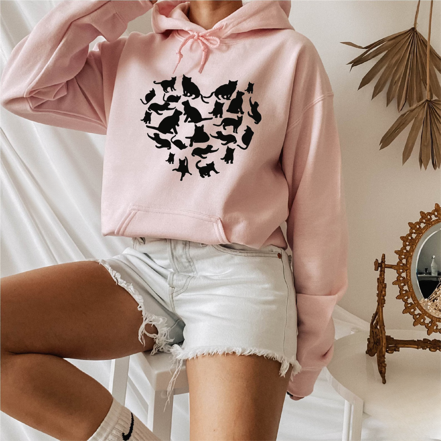Cat Heart Sweatshirt V2