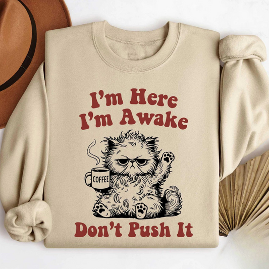 I'm Awake Sweater