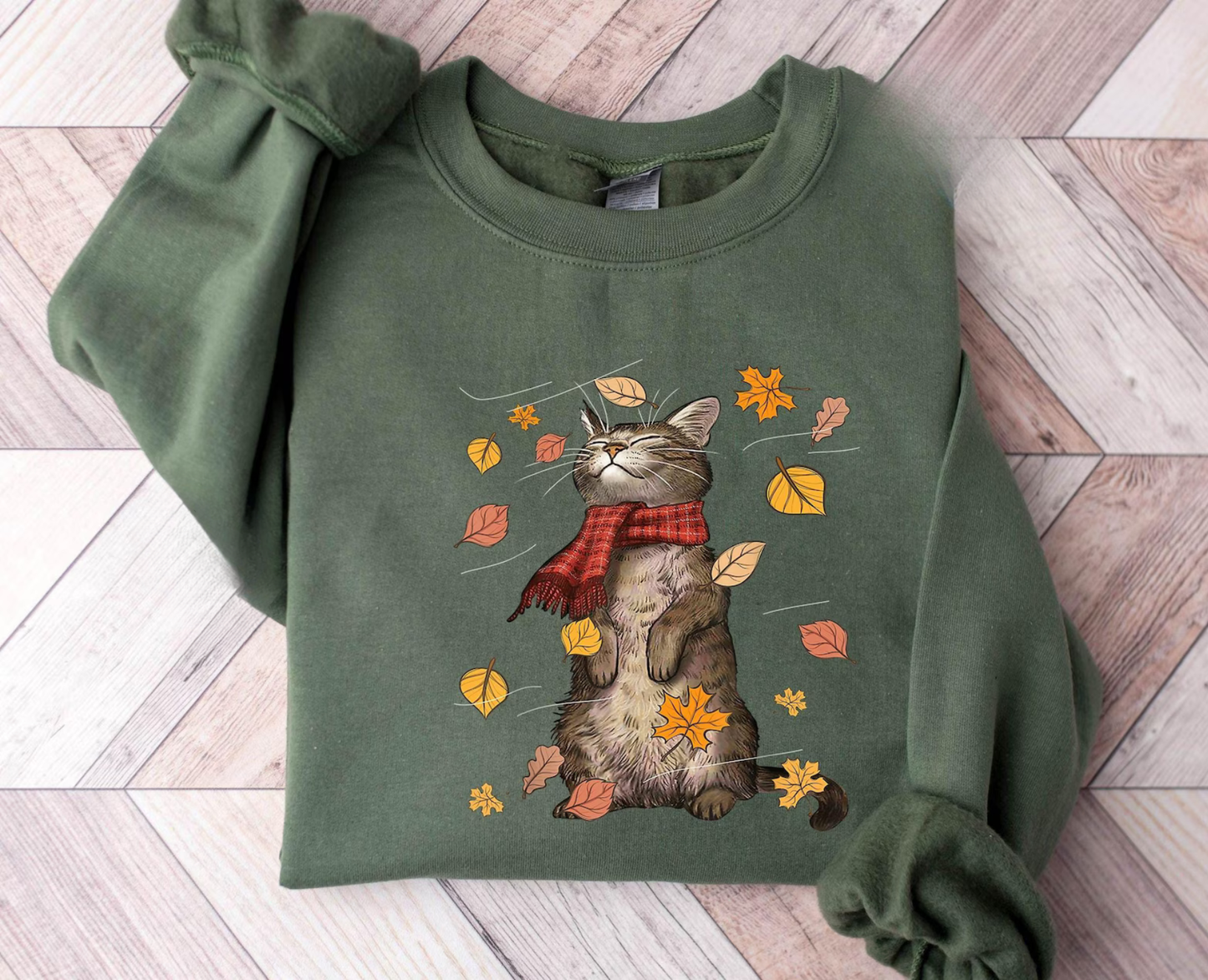 Autumn Leaves Sweater