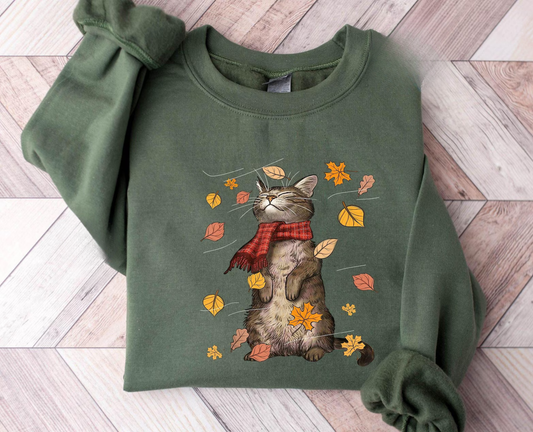 Autumn Leaves Sweater