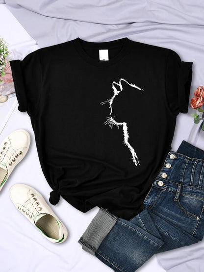 Women's Cat T-Shirt