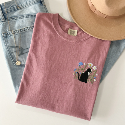 Flower Cat Tee V2