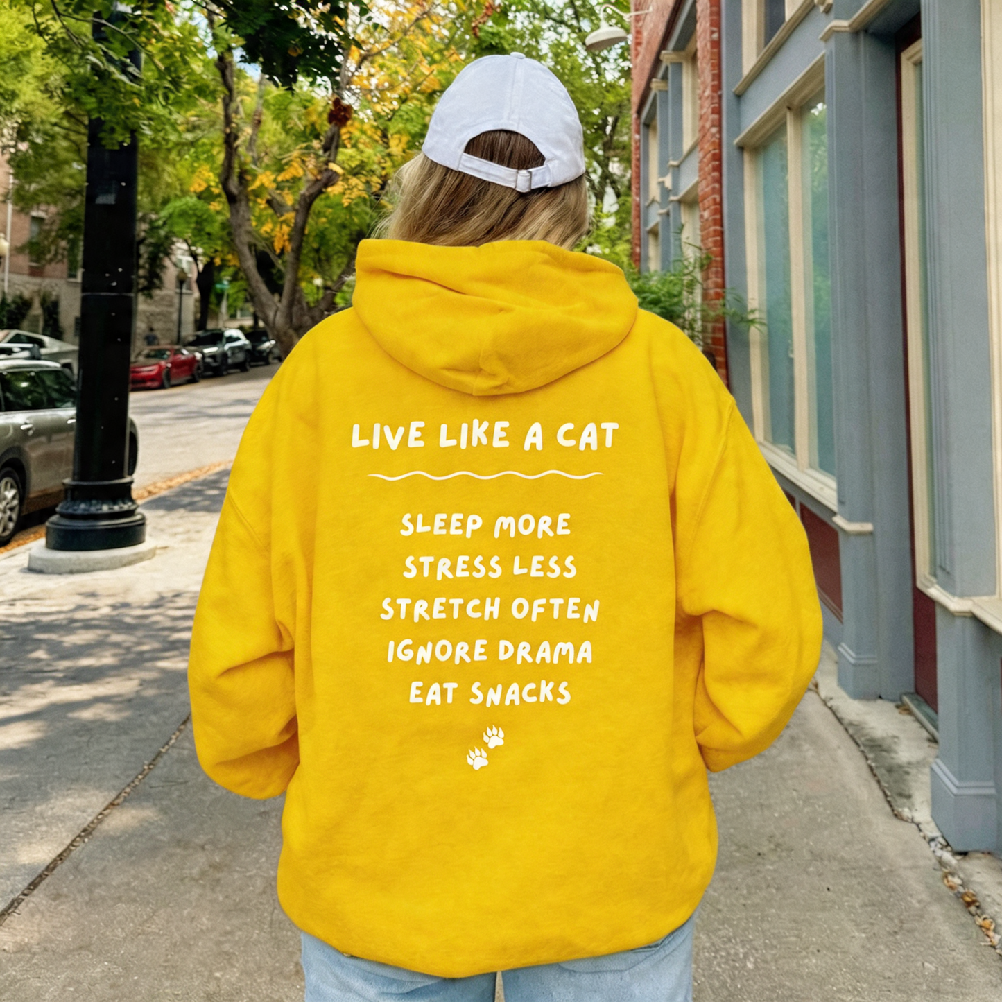 Live Like a Cat Hoodie
