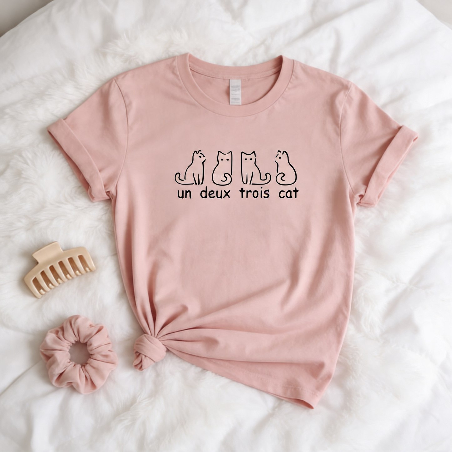 Un Deux Trois Cat Shirt
