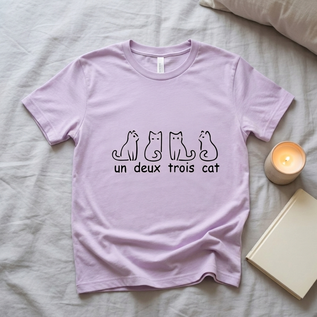 Un Deux Trois Cat Shirt