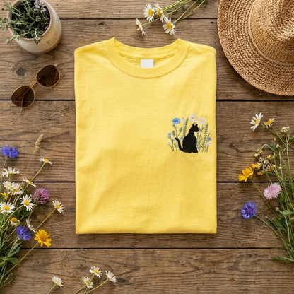 Flower Cat Tee V2