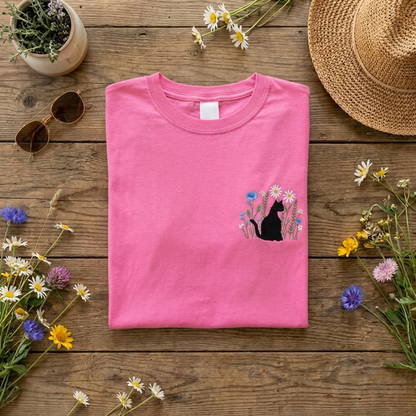 Flower Cat Tee V2
