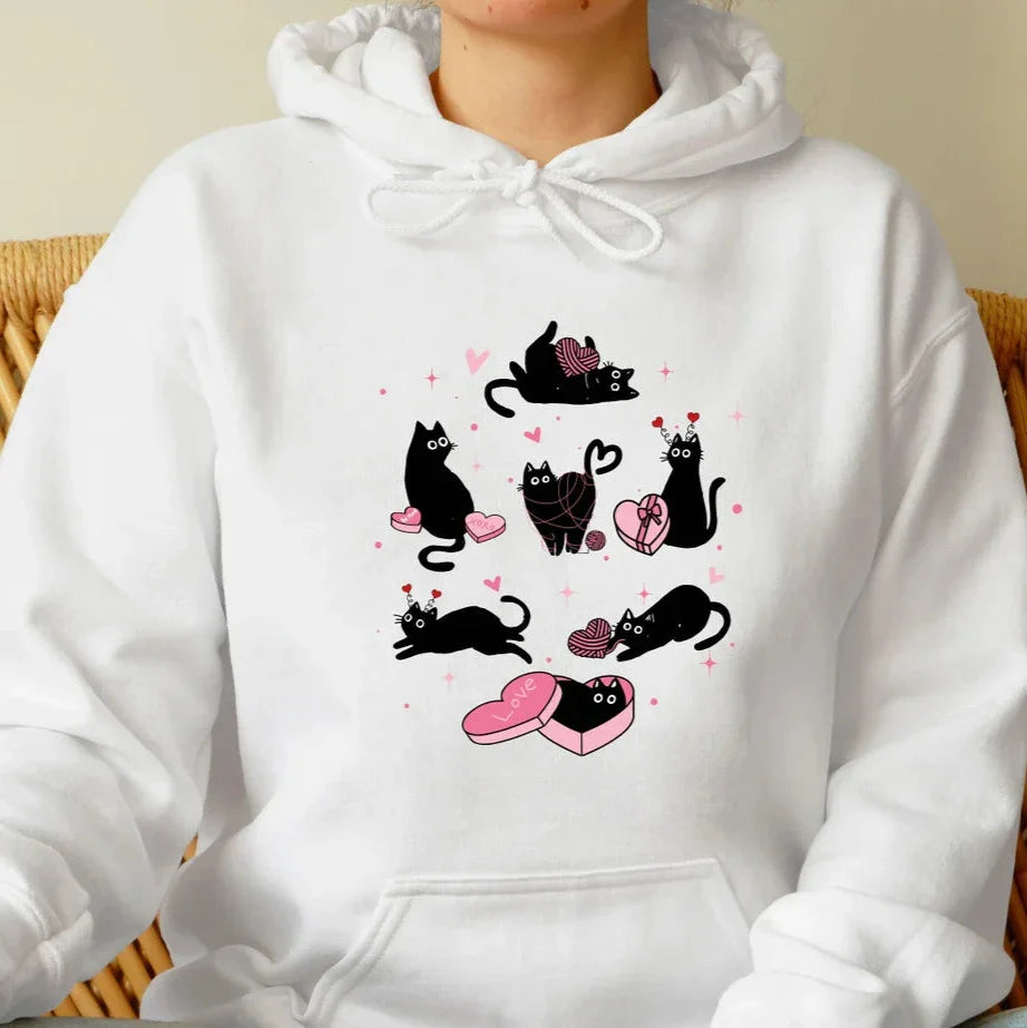 Cat themed hoodies hotsell