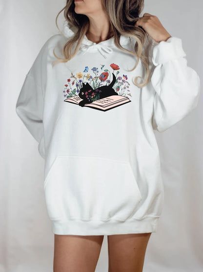 Cat Bookish Sweater