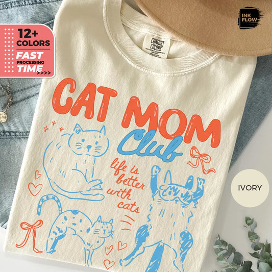 Our Cat Mom Club Tee V2