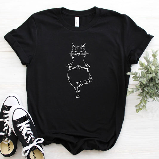 Cat Yoga Tee