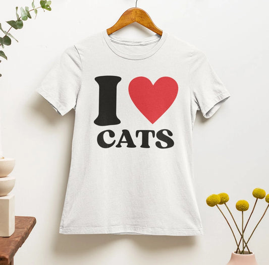 I Love Cats Tee