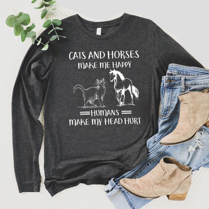 Cats & Horses Sweater
