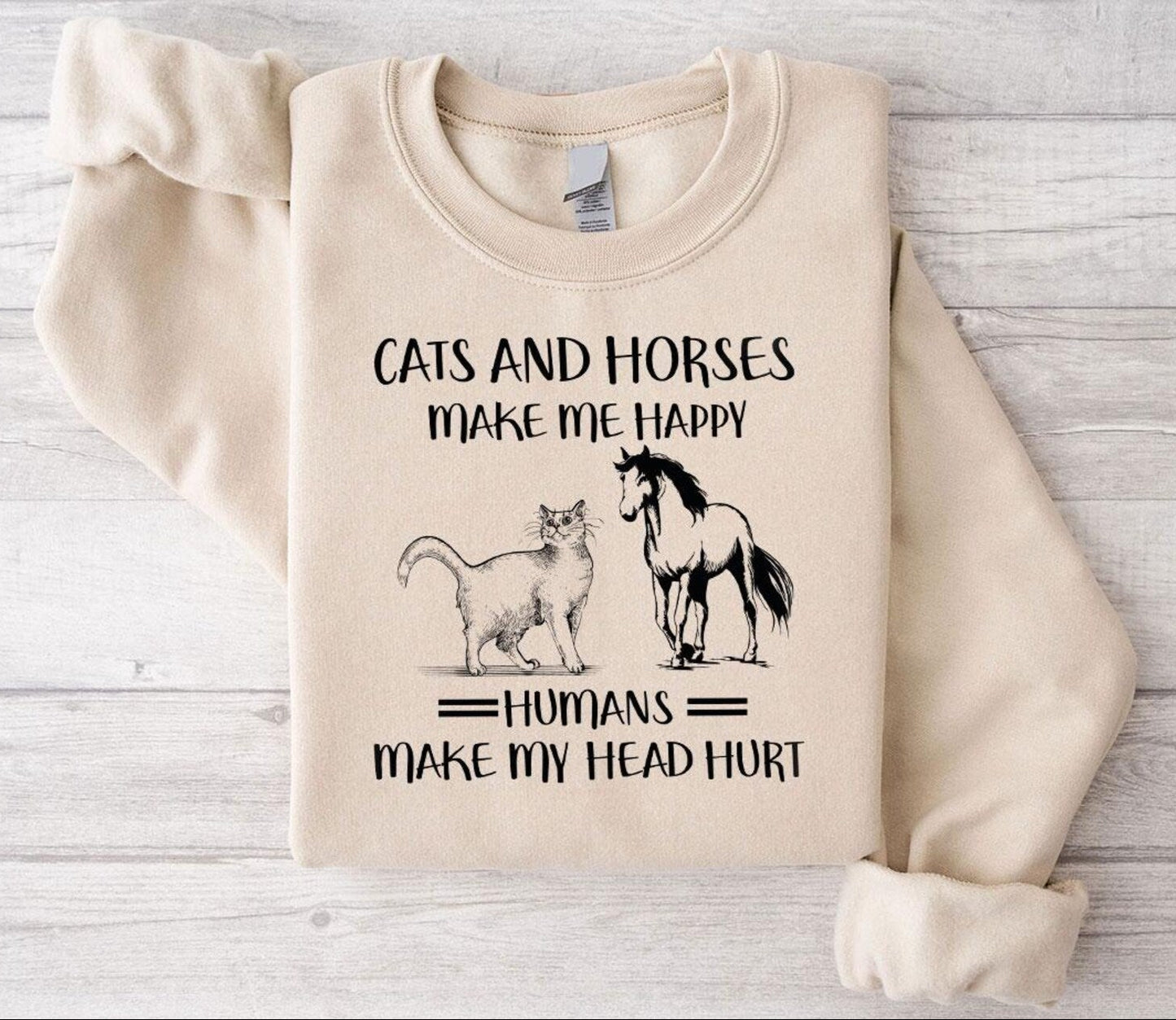 Cats & Horses Sweater