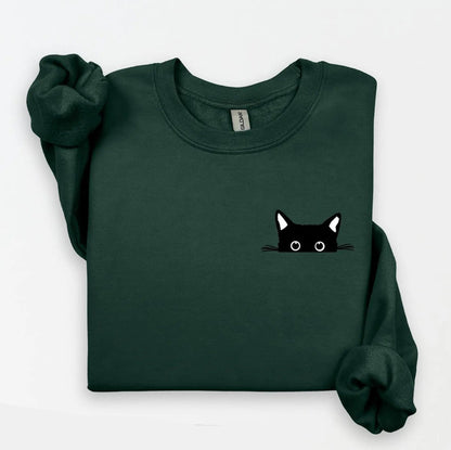 Peaking Cat Sweater
