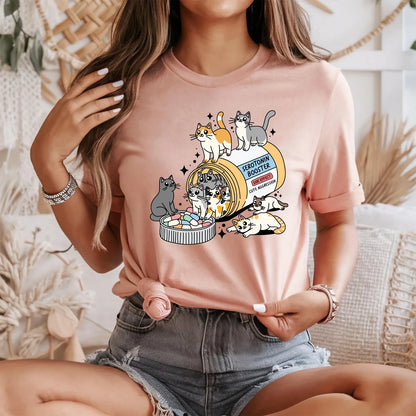 Cat Serotonin Tee