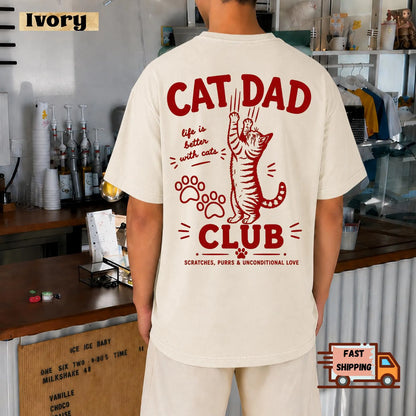 Cat Dad Club Tee V3