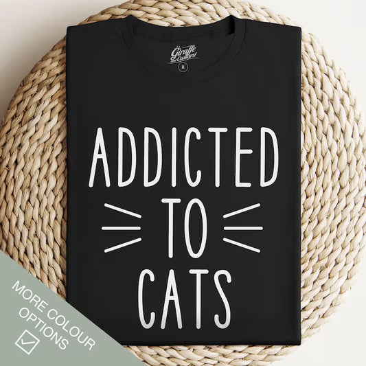 Addicted To Cats T-Shirt