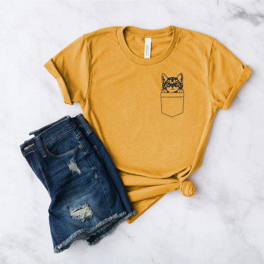 Cat Pocket Tee