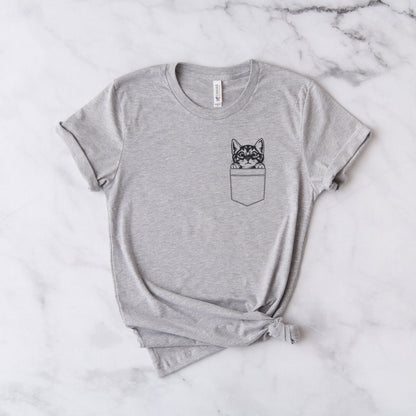 Cat Pocket Tee