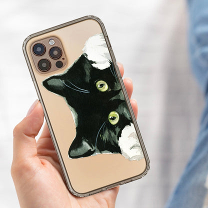Cute Peeking Cat Phone Case