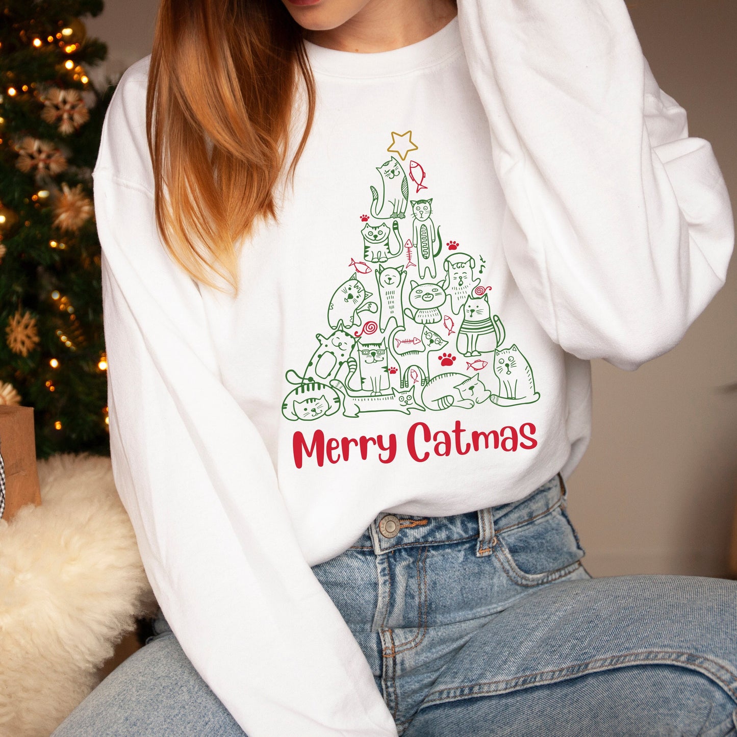 Merry Catmas Sweater V10