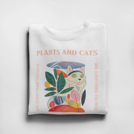 Plants & Cats Tee
