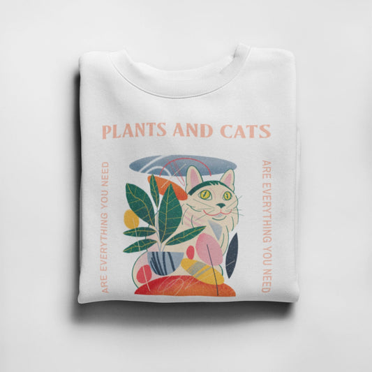 Plants & Cats Tee V2