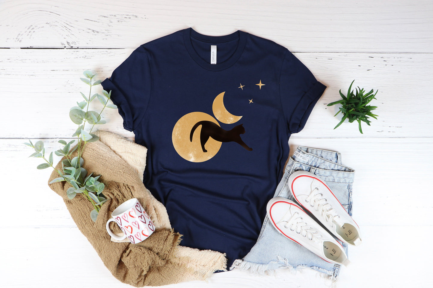 Cat Moon T-Shirt