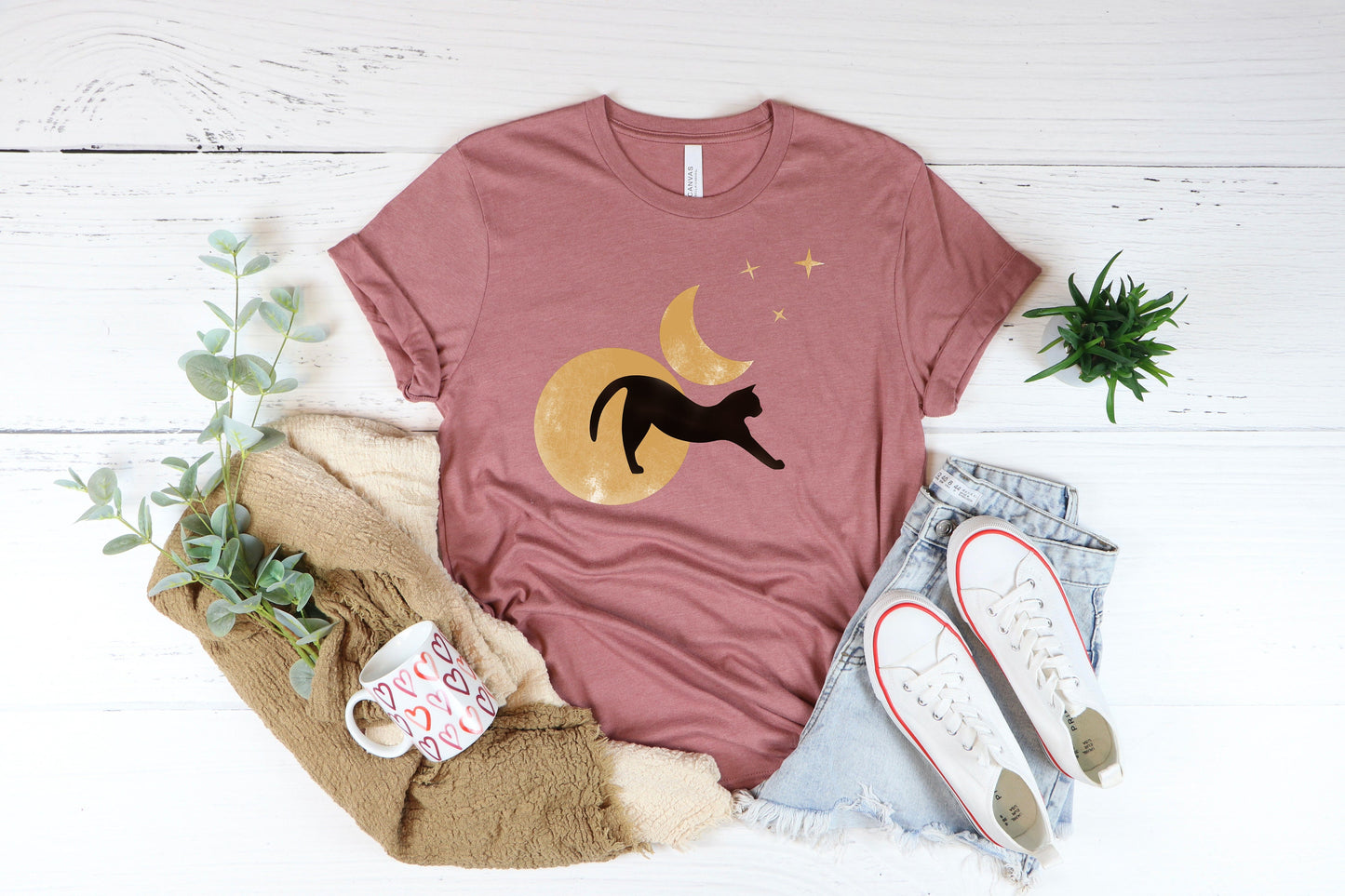 Cat Moon T-Shirt